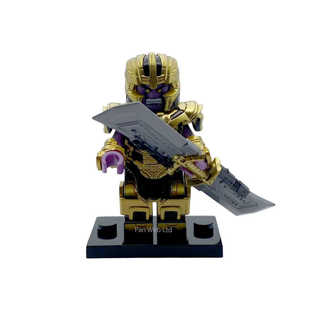 Thanos Battle Armour Inspired Brick Figure
