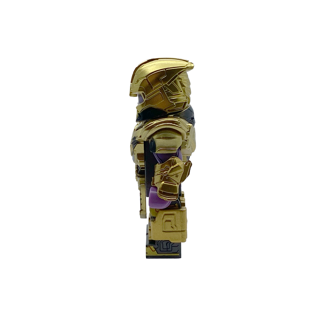 Thanos Battle Armour Inspired Brick Figure