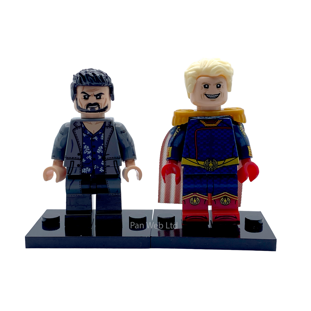 The Boys, Billy Butcher & Homelander Inspired Custom Brick Figures
