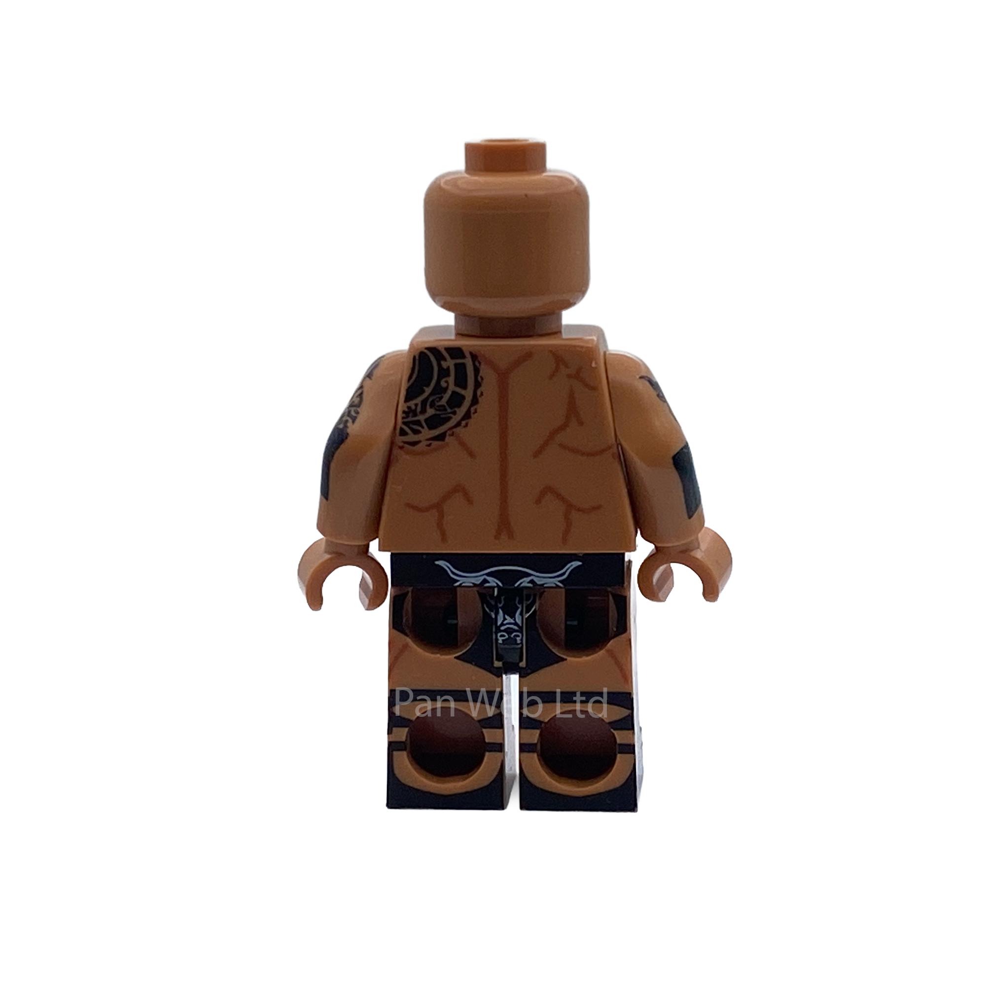 WWE The Rock Custom Brick Figure