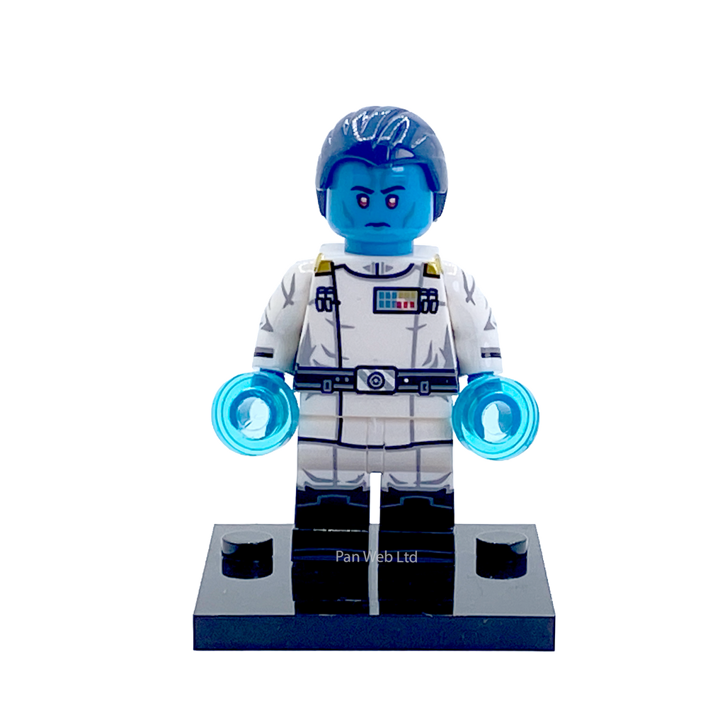 Grand Admiral Thrawn Custom Brick Figure