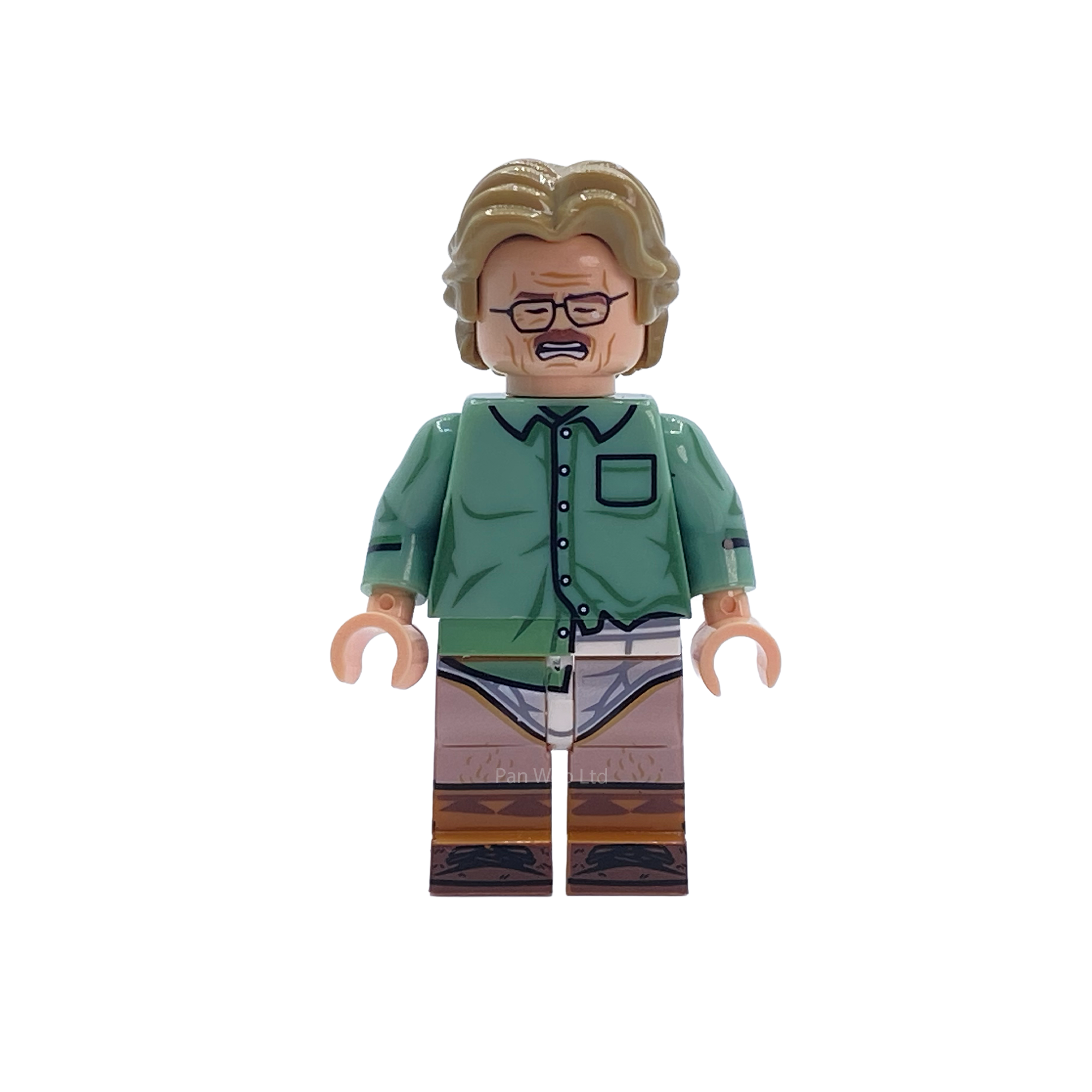 Walter White Underpants Custom Brick Figure