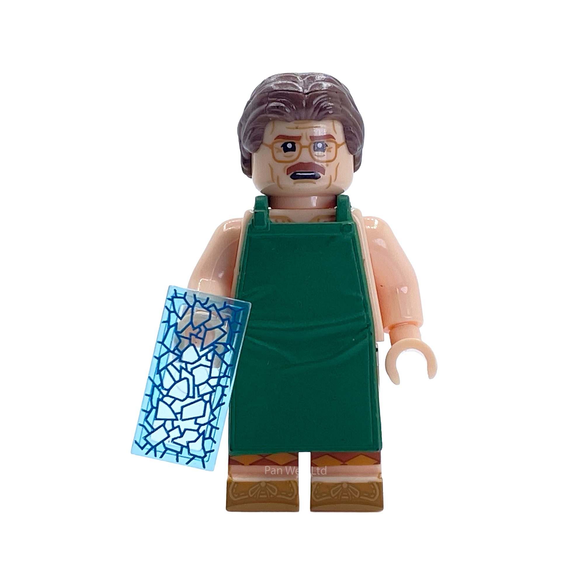 Walter White Apron Custom Brick Figure