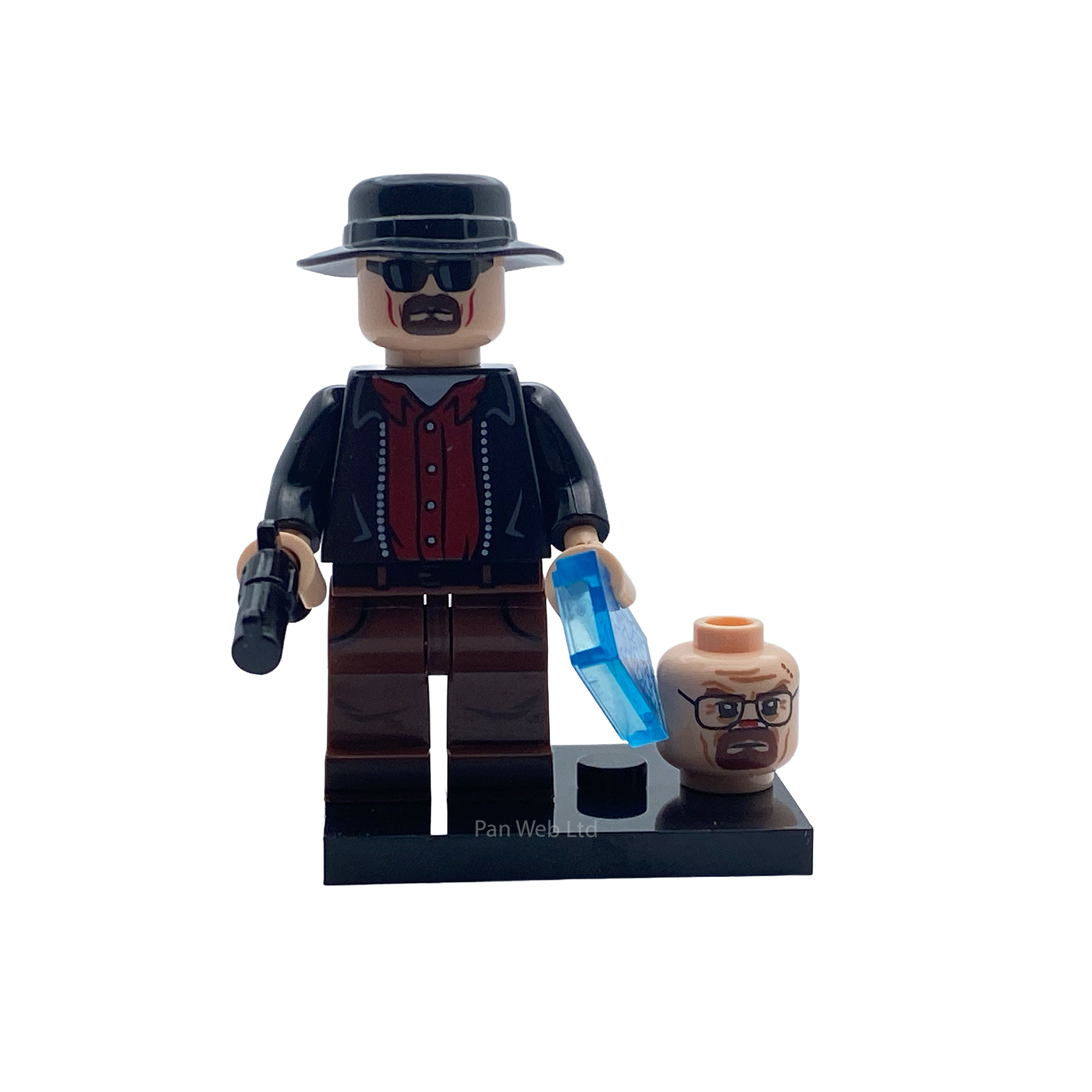 Walter White Heisenberg breaking bad Inspired Custom Brick Figure