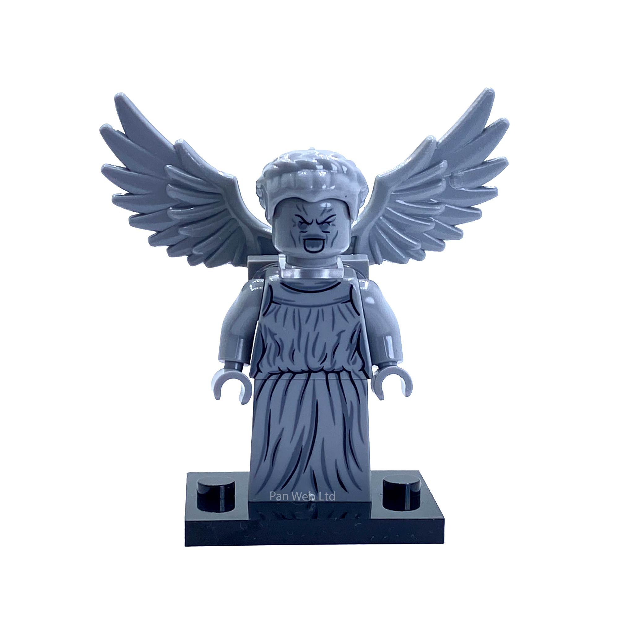 The Weeping Angel Custom Brick Figure