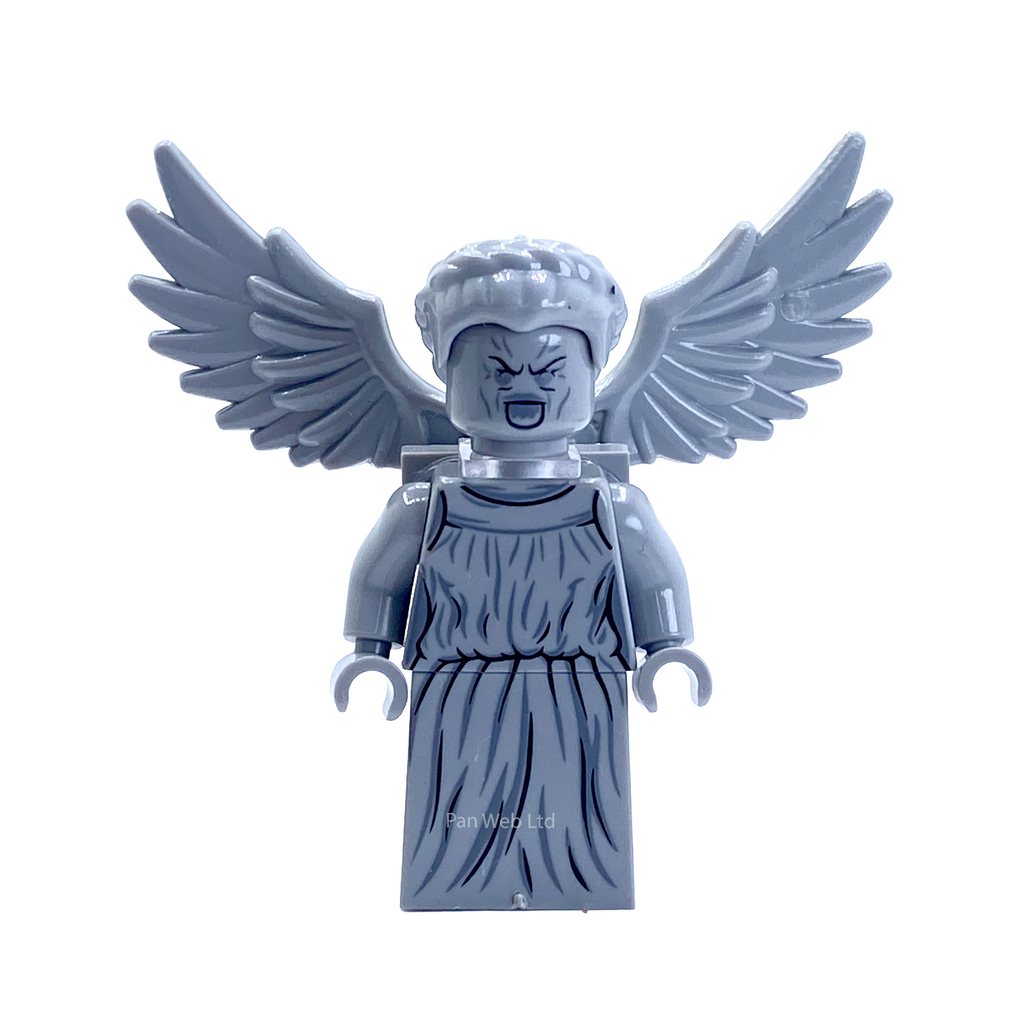 The Weeping Angel Custom Brick Figure