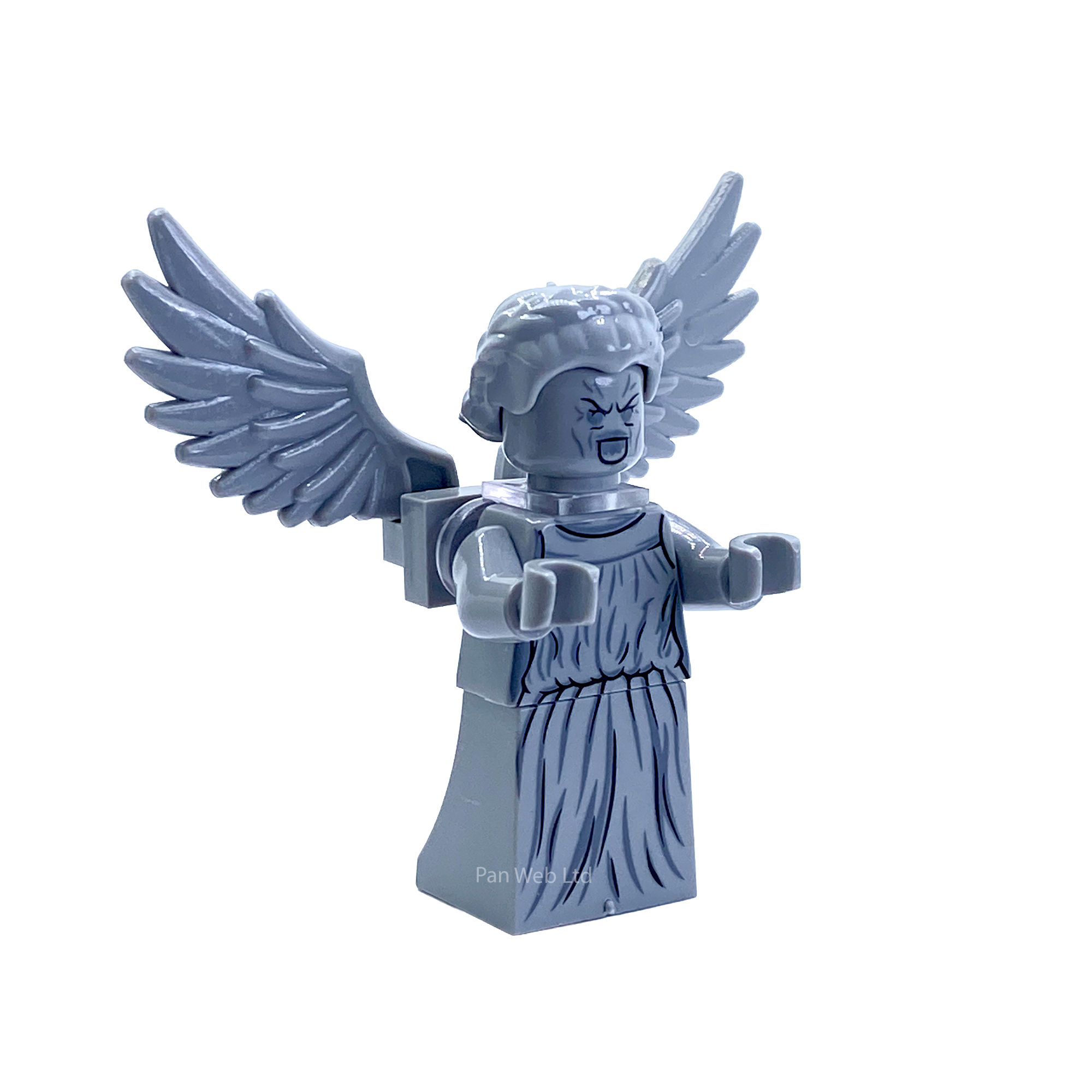 The Weeping Angel Custom Brick Figure