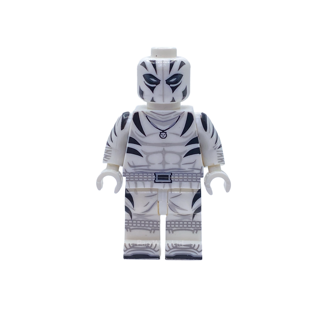 The White Tiger Marvel Inspired Custom Brick Figure