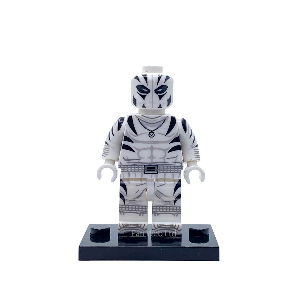 The White Tiger Marvel Inspired Custom Brick Figure