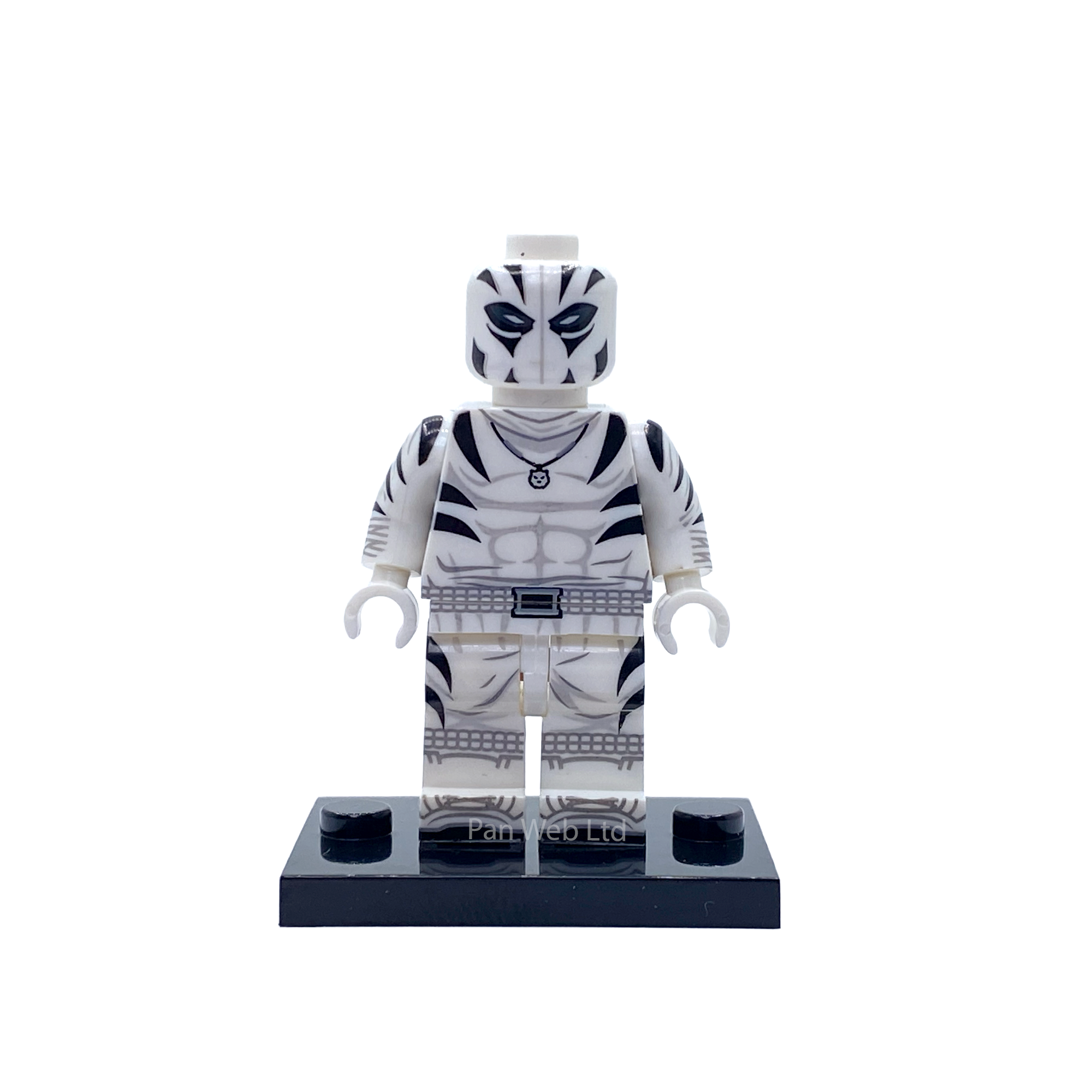 The White Tiger Marvel Inspired Custom Brick Figure