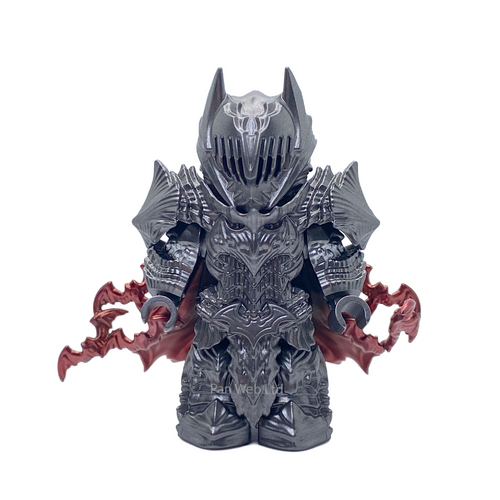Batman in Berserk Armour Custom Brick Figure