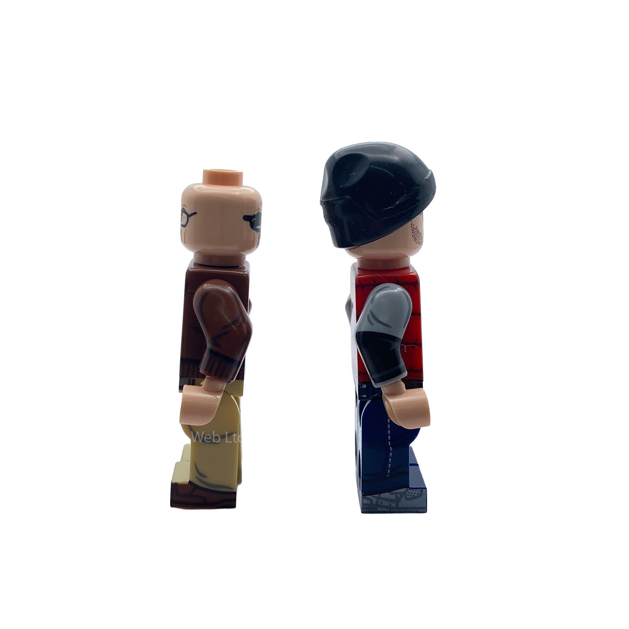 Jessie & Walter Breaking Bad Inspired Custom Brick Figures