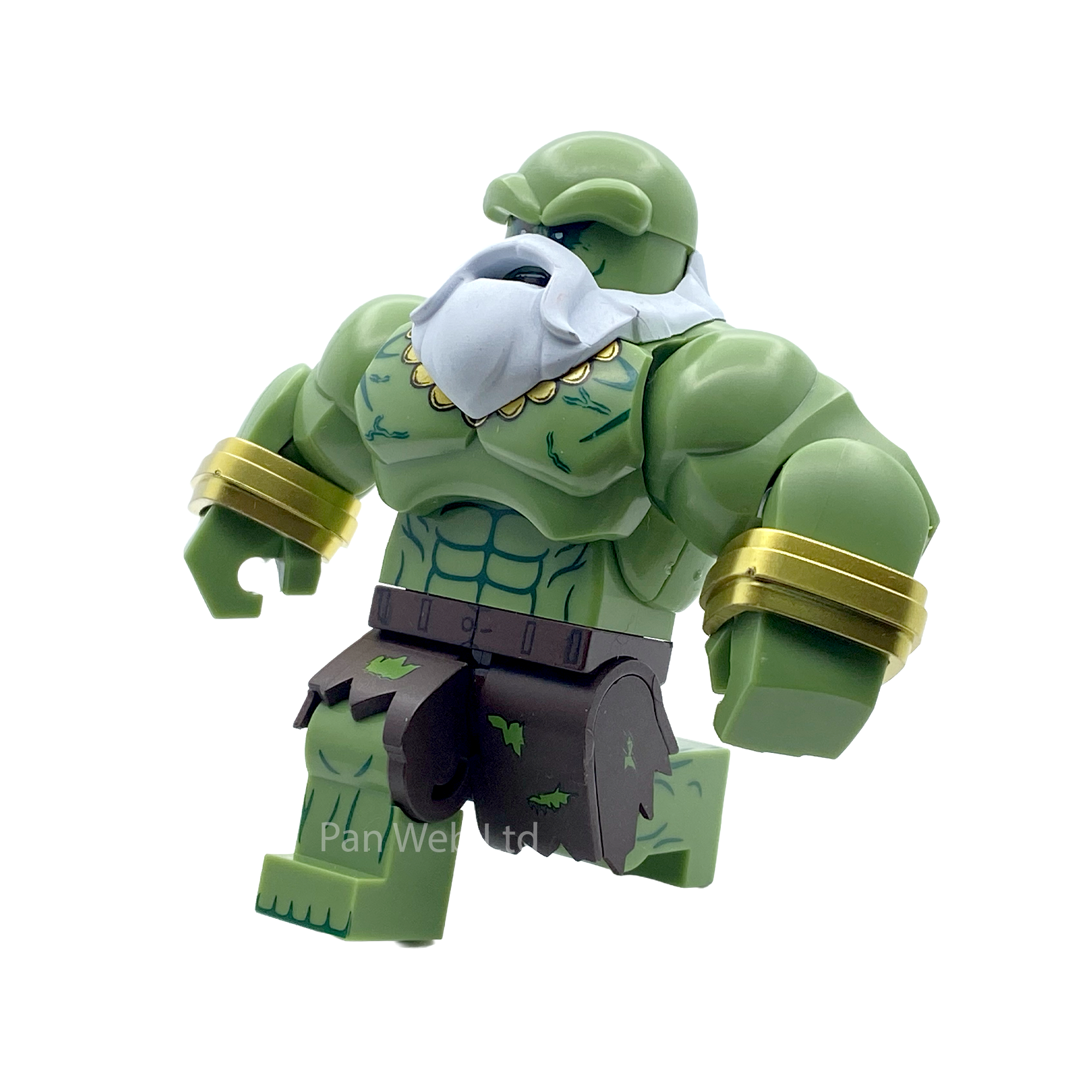 Maestro Hulk Poseable Custom Brick Figure
