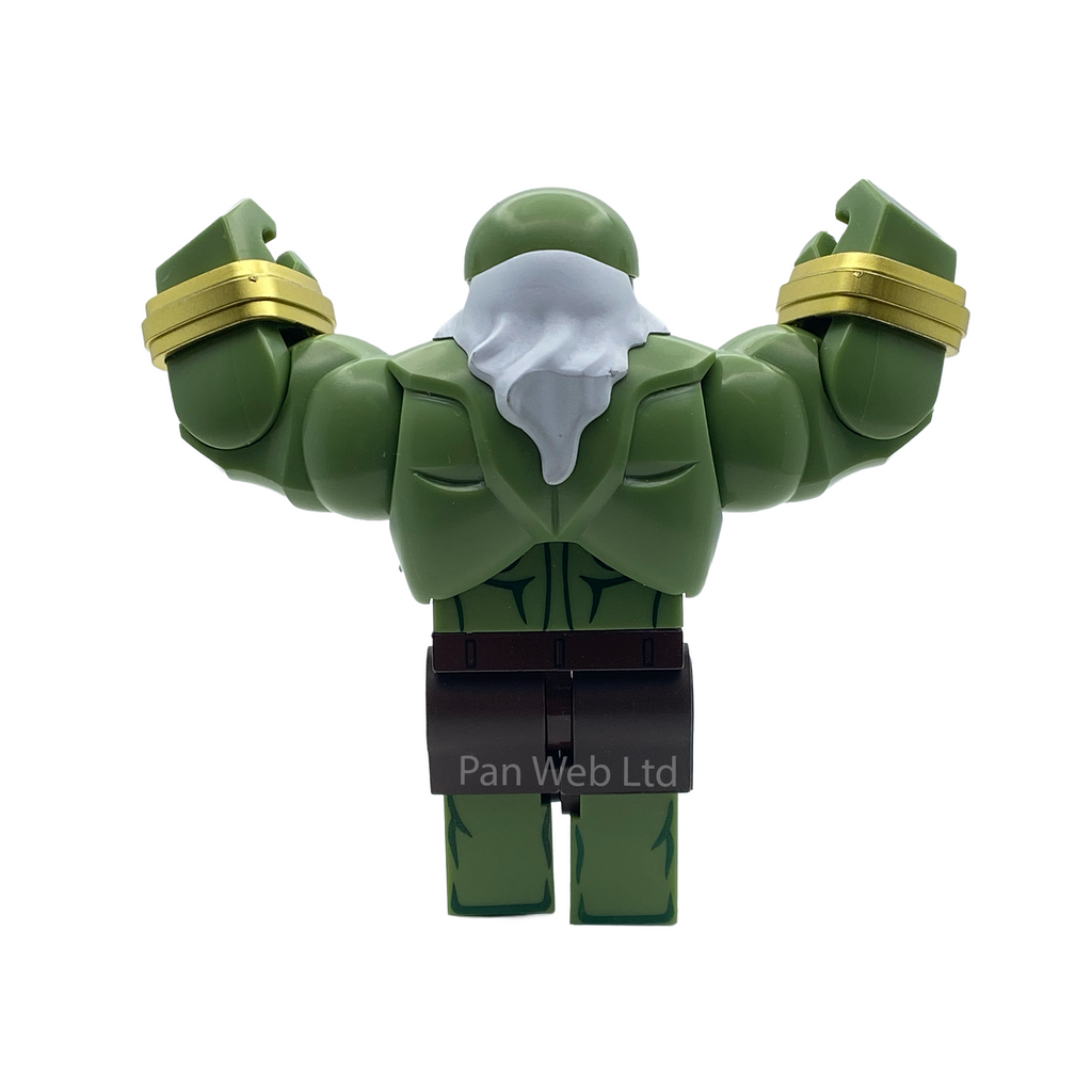 Maestro Hulk Poseable Custom Brick Figure