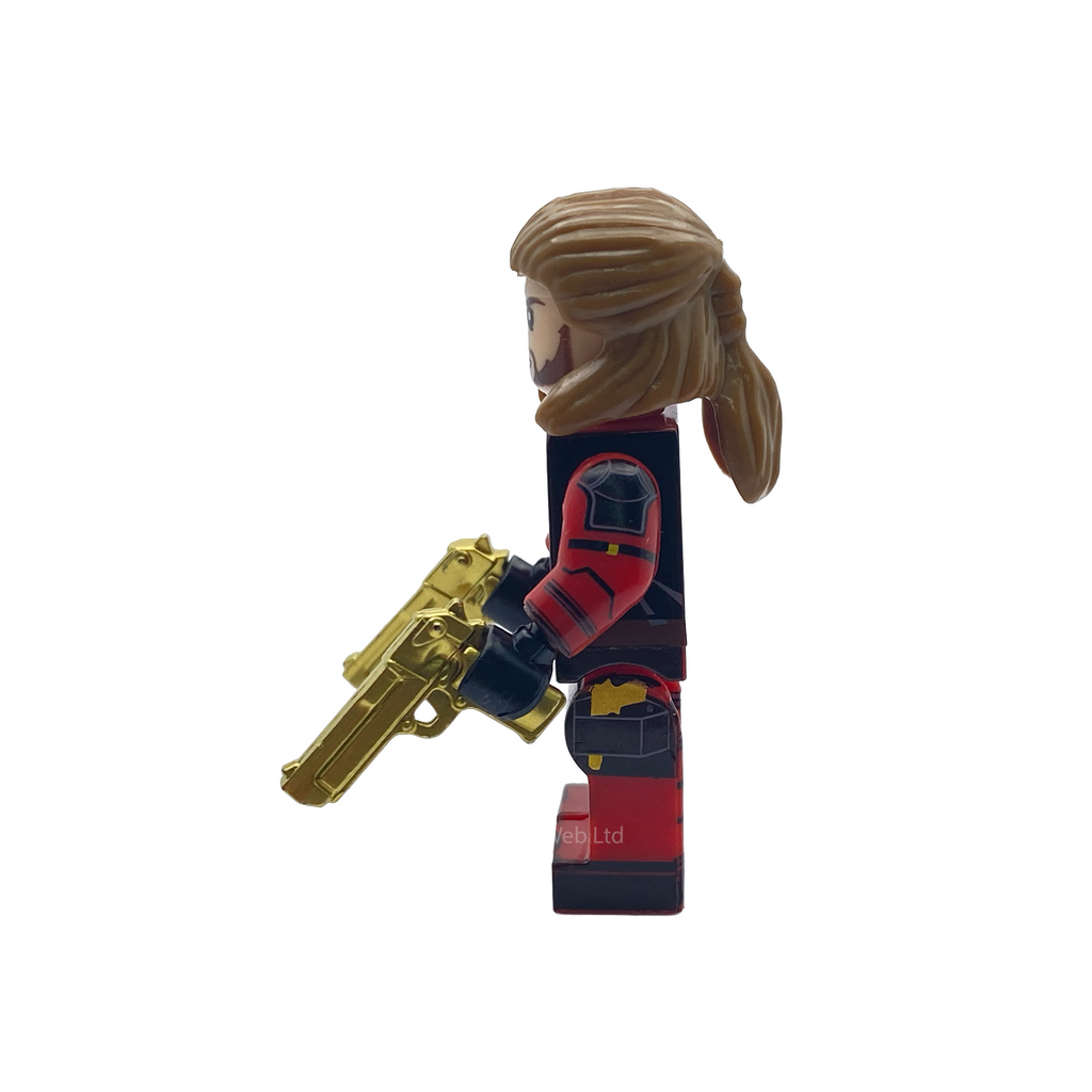 Nicepool Deadpool Inspired Custom brick Figure
