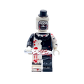 The Terrifier Art The Clown Inspired Custom Brick Figure